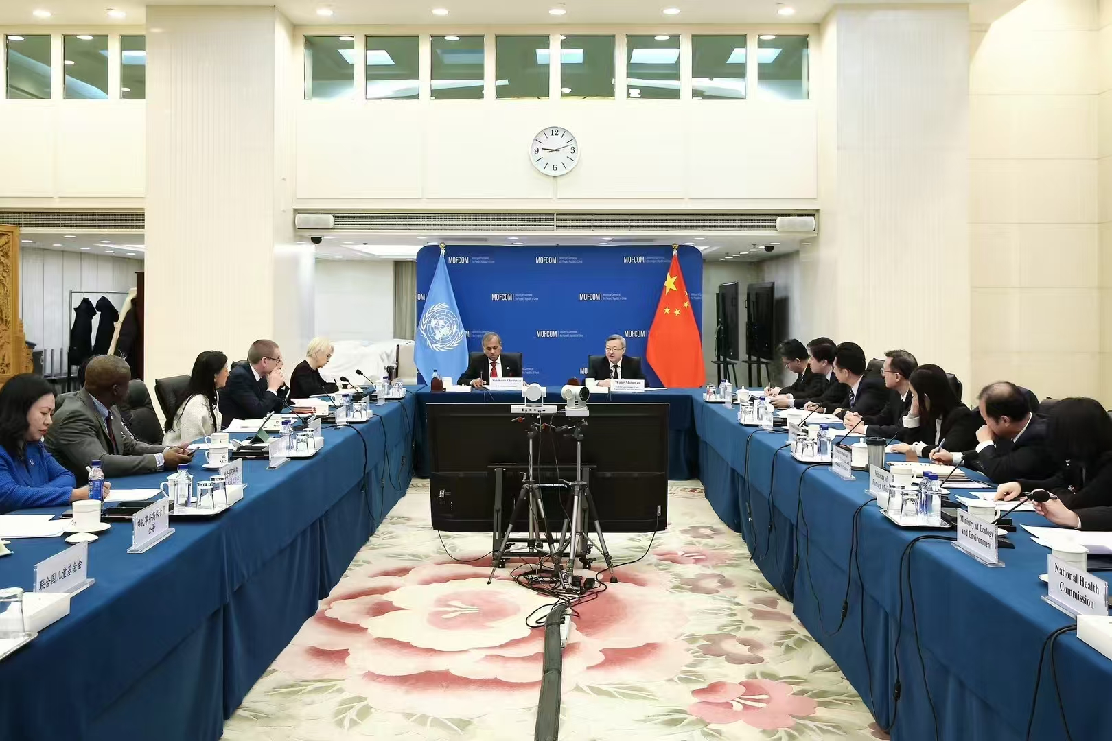 The Special Representative of the ICC Attends the Meeting of the Joint Steering Committee of the UN Sustainable Development Cooperation Framework for China