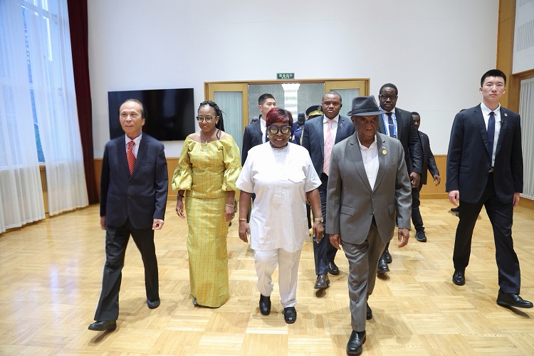 President Boakai of the Republic of Liberia Visits the ICC Joint Council