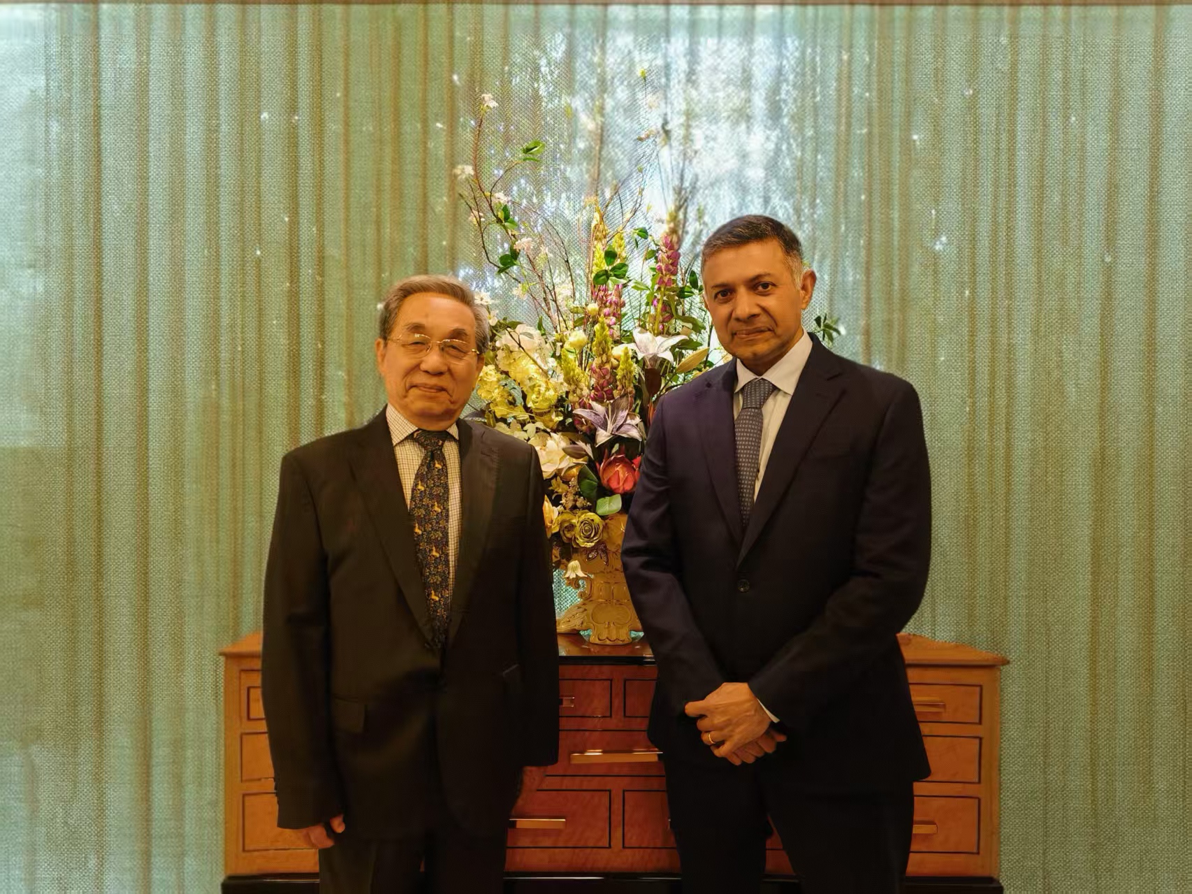 ICC Meets with Indian Ambassador to China Vikram Doraiswami